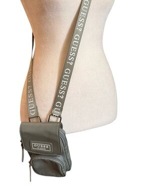 GUESS cell phone crossbody case with slots for credit cards, ID, unisex, NWOT